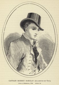 Rory Barclay上尉，Ury的Allardyce，来自微型，1798年，Aetatis 19 作者 英语学校