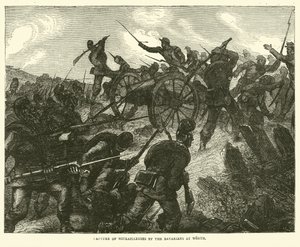 1870年8月，巴伐利亚人在Worth捕获了Mitrailleuses 作者 英语学校