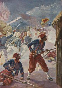 1884年法国人Tonkin捕获Son Tay 作者 英语学校