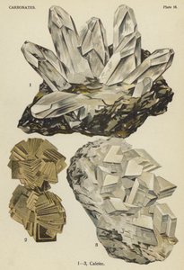 Carbonates, calcite (colour litho) 作者 英语学校