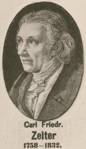 Carl Friedrich Zelter（雕刻） 作者 英语学校