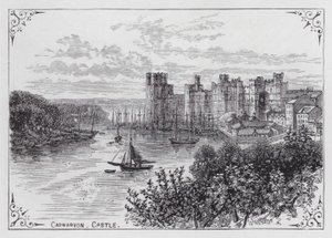 Carnarvon Castle (engraving) 作者 英语学校