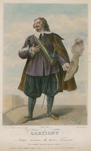 Cartigny，artste societaire du theater Francais 作者 英语学校