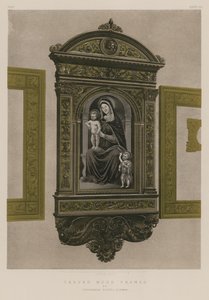 Sienna，Giusti教授雕刻的木框架