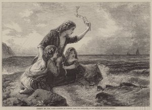 Caught by the Tide (engraving) 作者 英语学校
