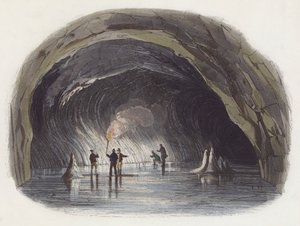 洞穴（彩色雕刻） 作者 英语学校