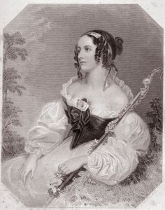 Frederic (Comme il vous please) Celia (As You Like it) 的 Celie 女儿在 - “”莎士比亚女性画廊，收藏了早期伦敦艺术家的 45 幅严肃肖像，并带有批判性和文学性的通知“””大约 1838 年 - 从 《》画廊 作者 英语学校