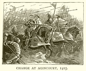 在Agincourt，1415收费