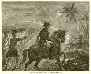 1792年Seringapatam的高地人指控 作者 英语学校