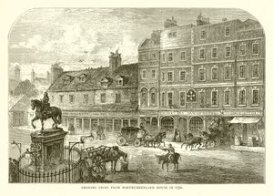 1750年，来自诺森伯兰庄园的Charing Cross 作者 英语学校
