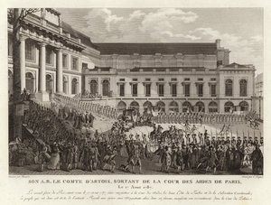 Charles Philippe dArtois离开了巴黎的帮助法庭 作者 英语学校