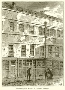 布鲁克街的Chattertons House 作者 English School