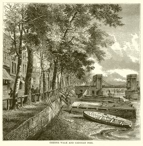 Cheyne Walk和Cadogan Pier 作者 英语学校