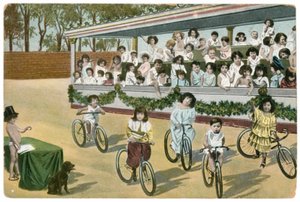 儿童自行车比赛 作者 英语学校