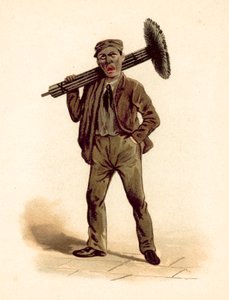 扫烟囱的人 (chromolitho) 作者 英语学校