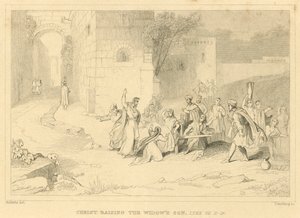 Christ raising the widow