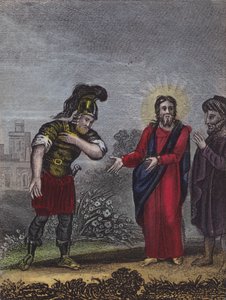 基督到迦百农走他的路......（彩色雕刻） 作者 英语学校