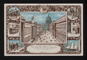Christmas greetings card from the General Post Office, London 作者 英语学校