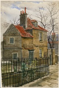 Church Cottage，Church Passage，St Marys Churchyard，Islington（wc on paper） 作者 英语学校