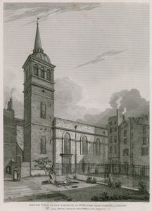 圣皮特圣徒·彼得教会在Cornhill，伦敦的 作者 英语学校