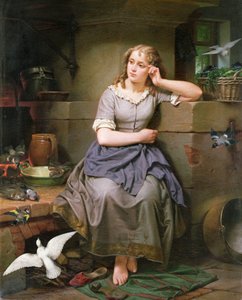 灰姑娘和鸟类，1868年 作者 英语学校