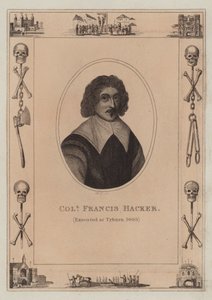 弗朗西斯·哈克上校，于1660年在泰伯恩执行 作者 英语学校