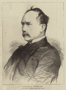 R Phayre 上校，CB（雕刻） 作者 英语学校