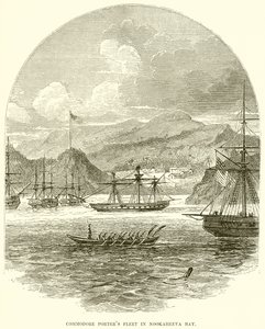 Noocaheeva湾的Commodore Porters Fleet 作者 英语学校