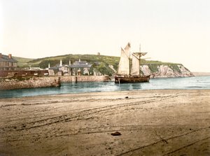 Compass Point，Bude（手工彩色照片）