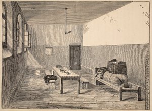谴责的细胞，Newgate，来自伦敦刑事监狱的插图和来自监狱生活的场景，Henry Mayhew和John Binny，酒吧。 1862年 作者 英语学校