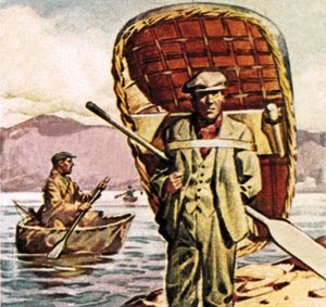 在威尔士的Coracles 作者 英语学校