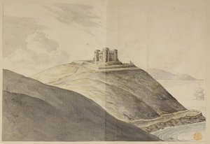 科克港（纸上钢笔、墨水和水彩画） 作者 英语学校
