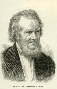 Cornelius Varley（1781-1873）来自“伦敦新闻画报”，1873年10月25日