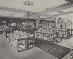 中国展厅一角，哈罗德百货公司（平面）。 作者 英语学校