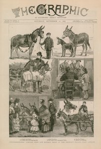 Costermongers周年纪念小马和驴在东伦敦人民宫展示 作者 英语学校