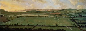 乡村圆形迪克斯顿庄园，1725年 作者 英语学校