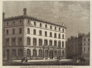 考文特花园的改善 -  Messrs Debenham，Storr and Sons的新拍卖室 作者 英语学校
