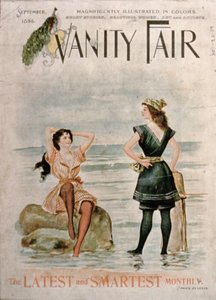 封面为名利场，1896年9月 作者 英语学校