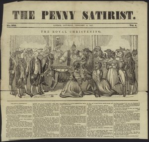 The Penny Satirist的封面