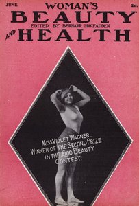 女人的美丽与健康》杂志的封面 作者 英语学校