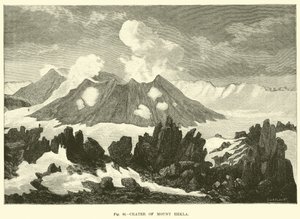 赫克拉山的火山口 作者 英语学校