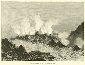 1834年维苏威火山的火山口 作者 英语学校