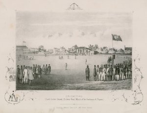 板球; Lord Cricket Ground，St Johns Wood;绅士与球员的比赛 作者 英语学校