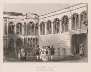 Crosby Hall，Bishopsgate Street，伦敦 作者 英语学校