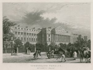 摄政公园，伦敦坎伯兰露台 作者 英语学校