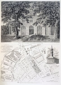 库珀的花园，兰贝斯，1746年。 作者 英语学校