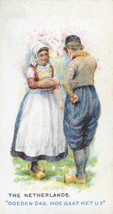 1907年在荷兰的习惯性问候 作者 英语学校