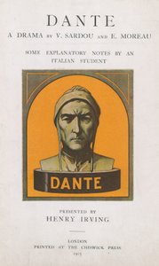 V Sardou和E Moreau的Dante A Drama，意大利学生的一些解释性说明 作者 英语学校