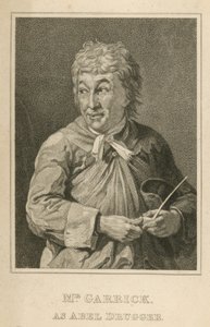 演员David Garrick饰演Abel Drugger 作者 英语学校