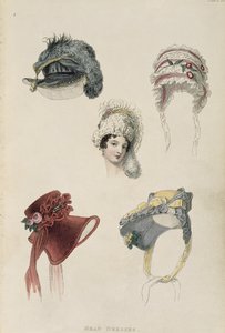 日式帽子，来自Ackermanns艺术品库的时尚品牌 作者 英语学校
